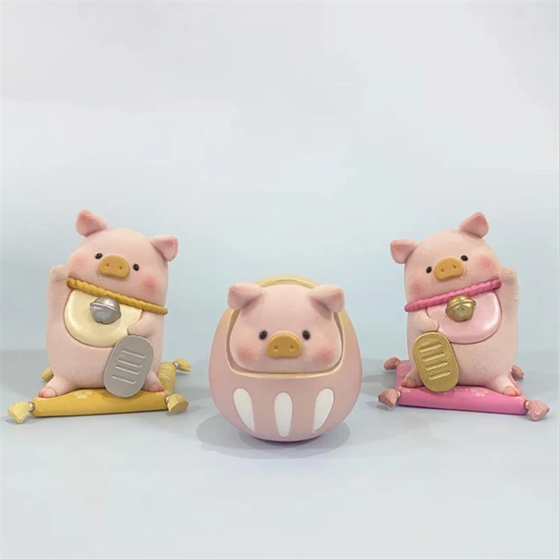 LuLu the Piggy Lucky Cat ＆ Daruma LULU Pig 52TOYS Action Figure