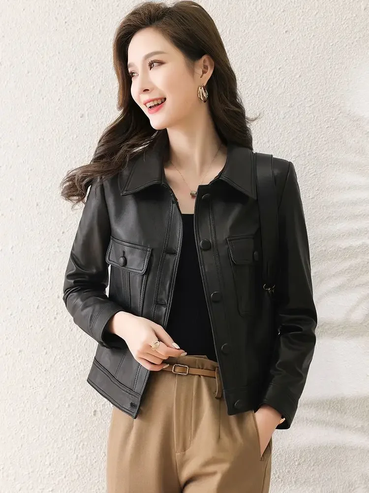 Рисунок 6 - Кожаная куртка, женская одежда