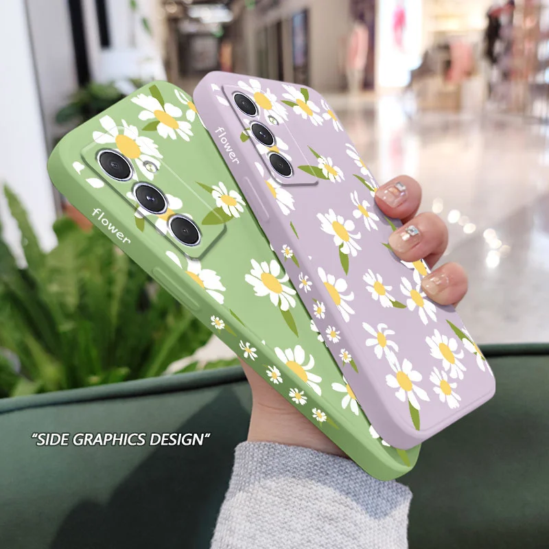 Flying Daisies Floral Phone Case