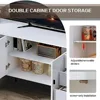 TV Stand for 50+ Inch TV, Modern Living Room Entertainment Center with Storage Cabinets,TV Table, Media Console with Ajustable 5