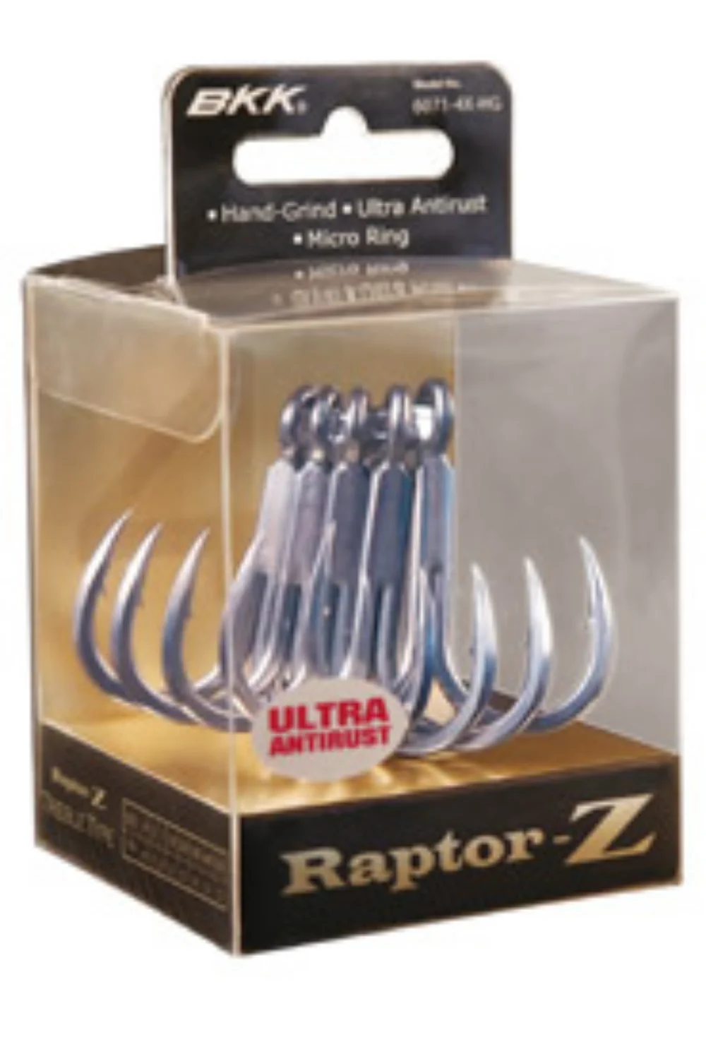BKK RaptorZ 60714XHG Treble Fishing Hooks