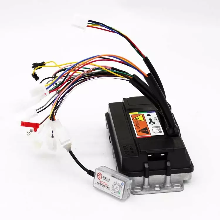 

EM50-4 VOTOL Brushless DC scooter sine mute motor controller FOC scooter Phone external Phone external module programming