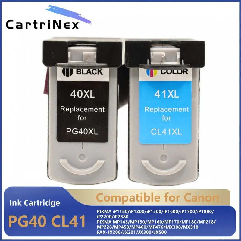 Compatible Ink Cartridge for Canon PG40 CL41 40XL 41XL PG-40 CL-41 ...