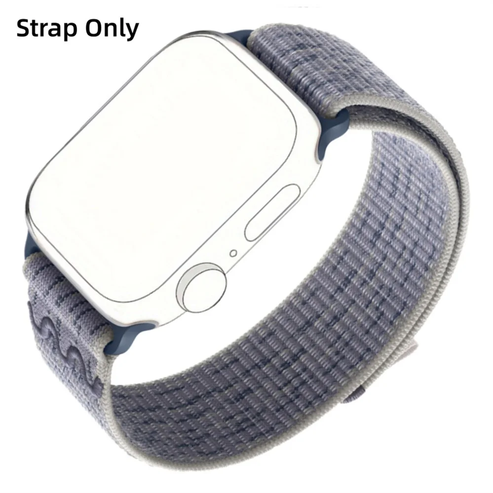 Nylon Sport Loop Bracelet for Apple Watch - Stylish and Durable Strap Replacement