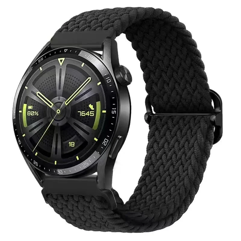 Universal Adjustable Braided Elastic Quick Release Watch Bands (18mm, 20mm, 22mm)