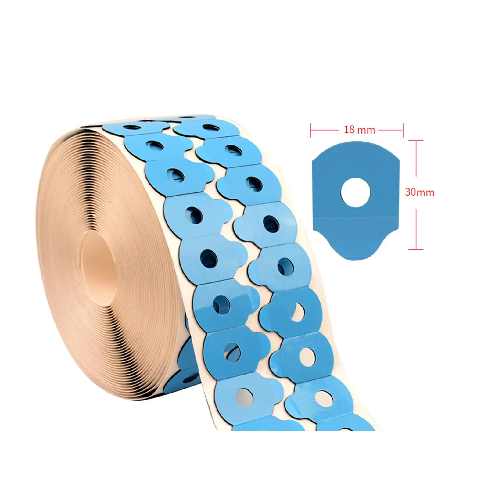 

Double Sided Sticker Tape Eyeglasses Lens Anti Slip Sticker for Lens Processing,