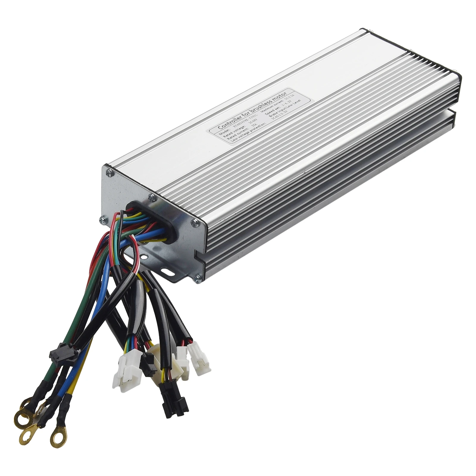 

Ebike Controller Low Level Motor Sinewave Aluminum + Plastic DC 48V For 3000W Brushless KT-50A Wear-resistance