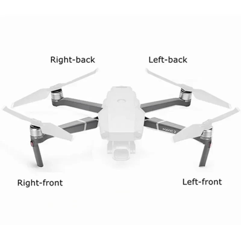 Mavic 2 Enterprise 모터 암 전면/후면 왼쪽/오른쪽 교체용 예비 부품