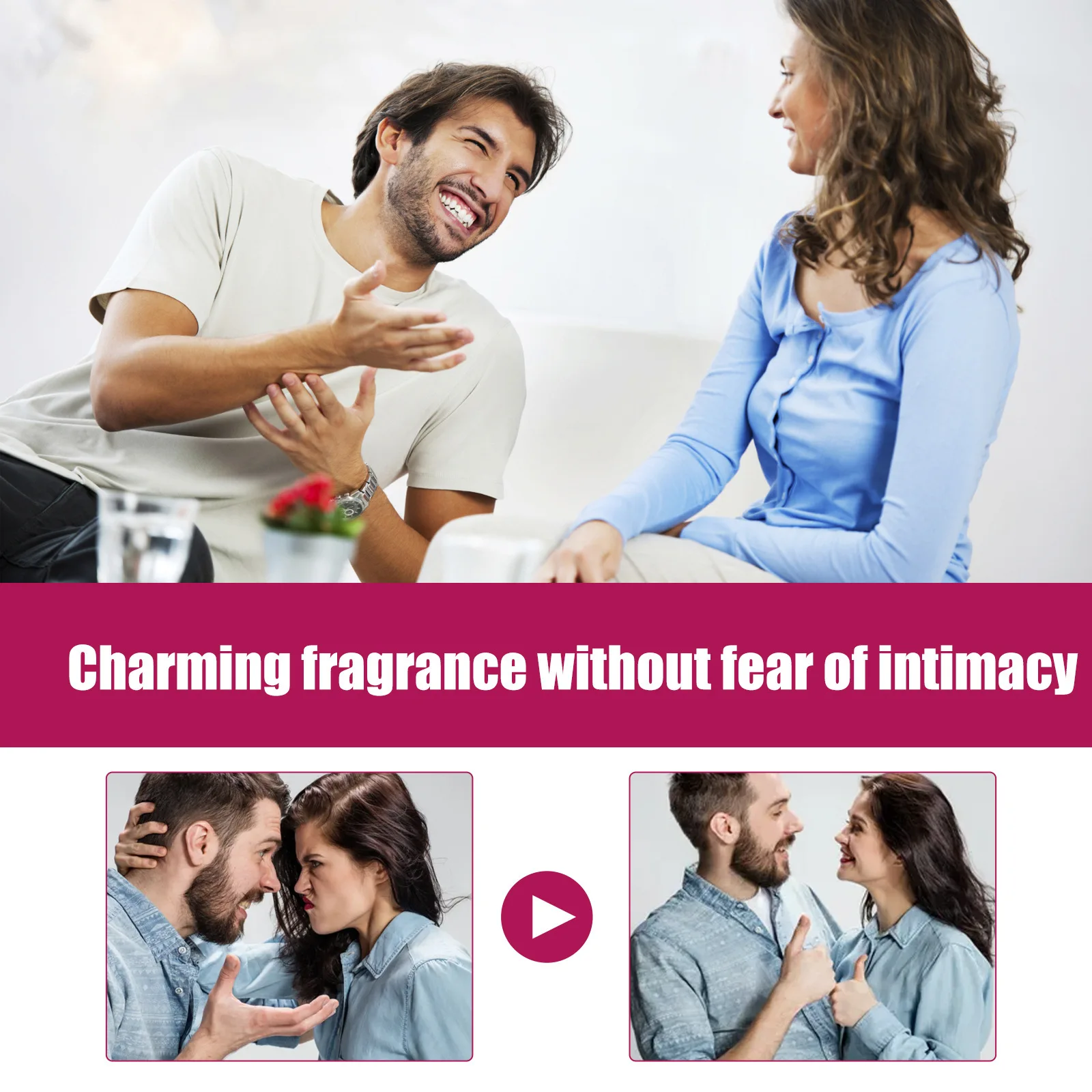 Is Natural, Fresh, ElEgant, Lasting, Mild, NoN Pungent, Dating Atmosphere Flirting Perfume