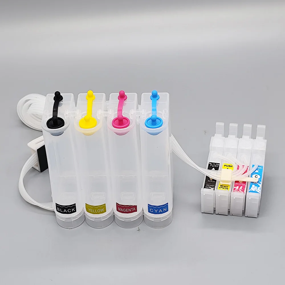 엡손 XP-240 XP-330 XP-340 XP-430 XP-434 XP-440 XP-446 XP 431 230 231 245 211 243 247 452 455용 칩 없는 빈 CISS 시스템