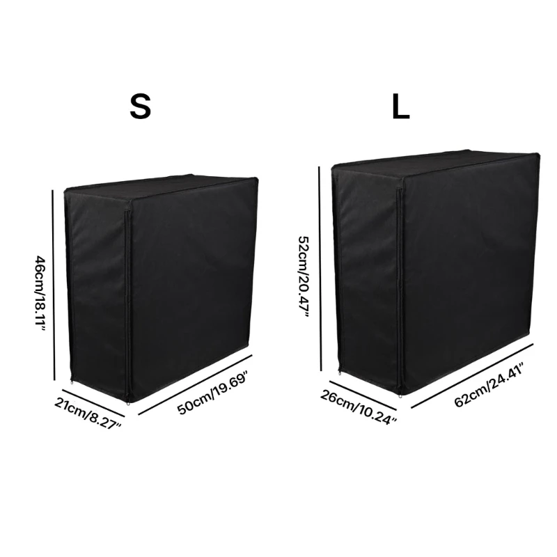 Effective Dust Cover for Desktop Computer Case Full Shielding Bag Zipper Covers Enclosure Protect PC from Dirt and Dust 6