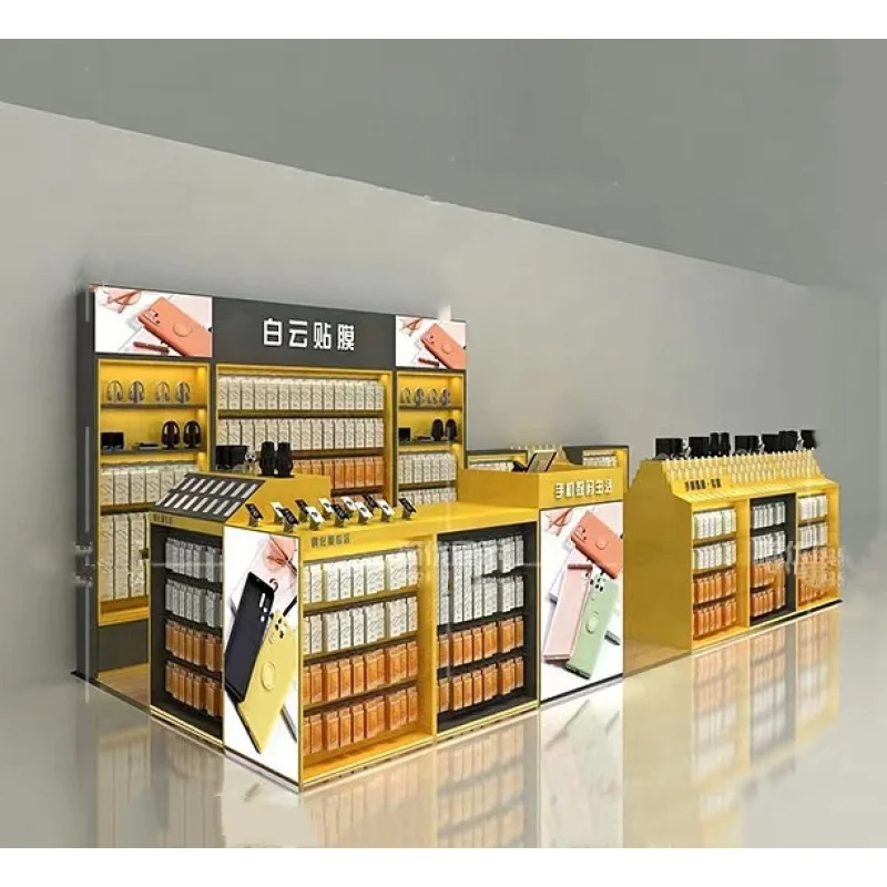 Personalizzato, Accessori Mobili Da Parete Display Scaffalature Accessori Per Cellulari Espositori Chiosco Per Centro Commerciale