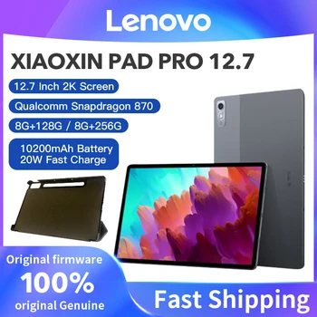 Lenovo-Xiaoxin Pad Pro Android 13 Tablet Screen, Snapdragon 870, LCD de 12,7 ", 144Hz, 8GB, 128GB, 256GB, 10200mAh Bateria, Novo