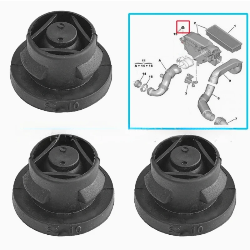 5/10pcs Air Filter Box Rubber Washer Suitable for Citroen Peugeot and Ford air filter plugs engine hood rubber gaskets air filters car filter