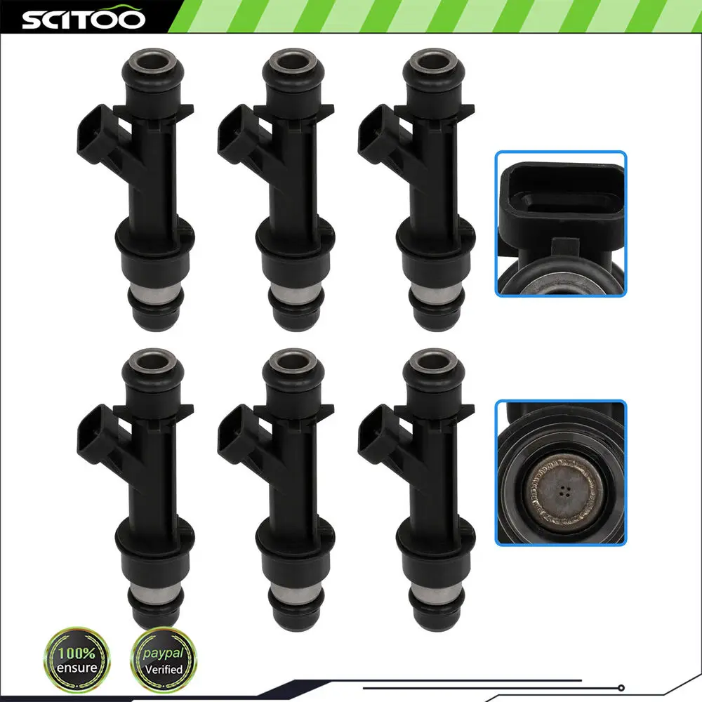 

6 форсунок топлива для Chevrolet Колорадо GMC Canyon 2.8L 2.9L 3.5L 3.7L 171146145