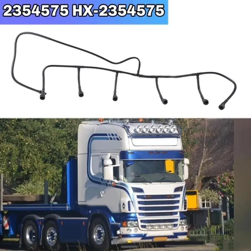 M76E Hocheffizientes Kühlöl-Rücklaufrohr für LKW R450 R500 P280 P370 P410 – Detail 7