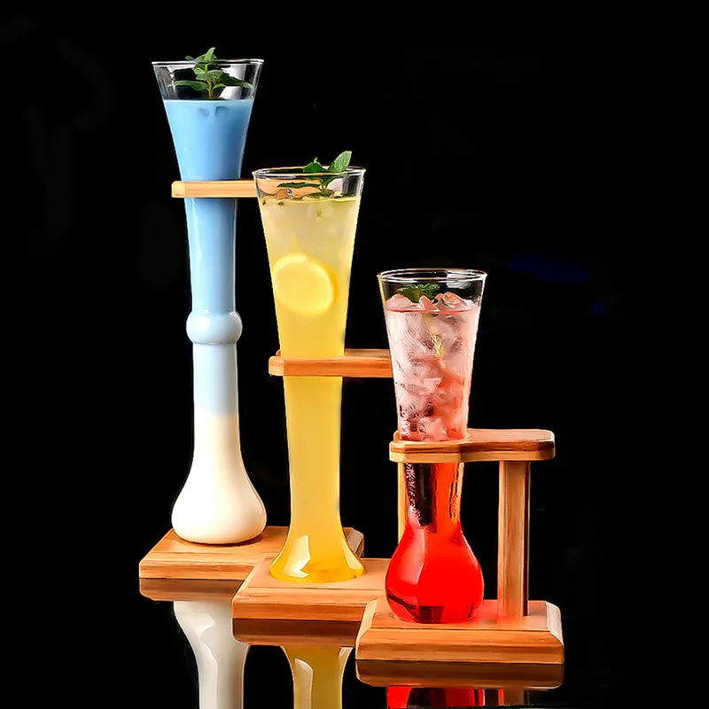 Bar Craft Brew Malt Glass With Shelf Campus Family Party Beer Tumbler Large Capacity Draft Beer Mug Beer-glass Juice Cup