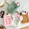 1 Piece Furry Cute Kpop Photocard Holder Creative Design Funny Cartoon ID Photo Card Cover Case Kawaii Cake Photo Protector 5