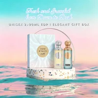 GISSAH Coffret Cadeau de Parfum Arabe de Luxe Unisexe à Phéromones Longue Durée, Vaporisateur Corporel, Parfum Oriental pour Hommes et Femmes 1