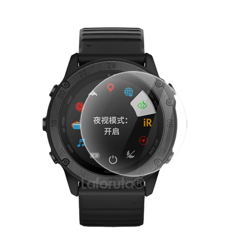 Pellicola Ibrida Airglass Antigraffio Folia TPU Per Garmin Forerunner 45/45S - Protezione Display Premium AirGlass Protezione