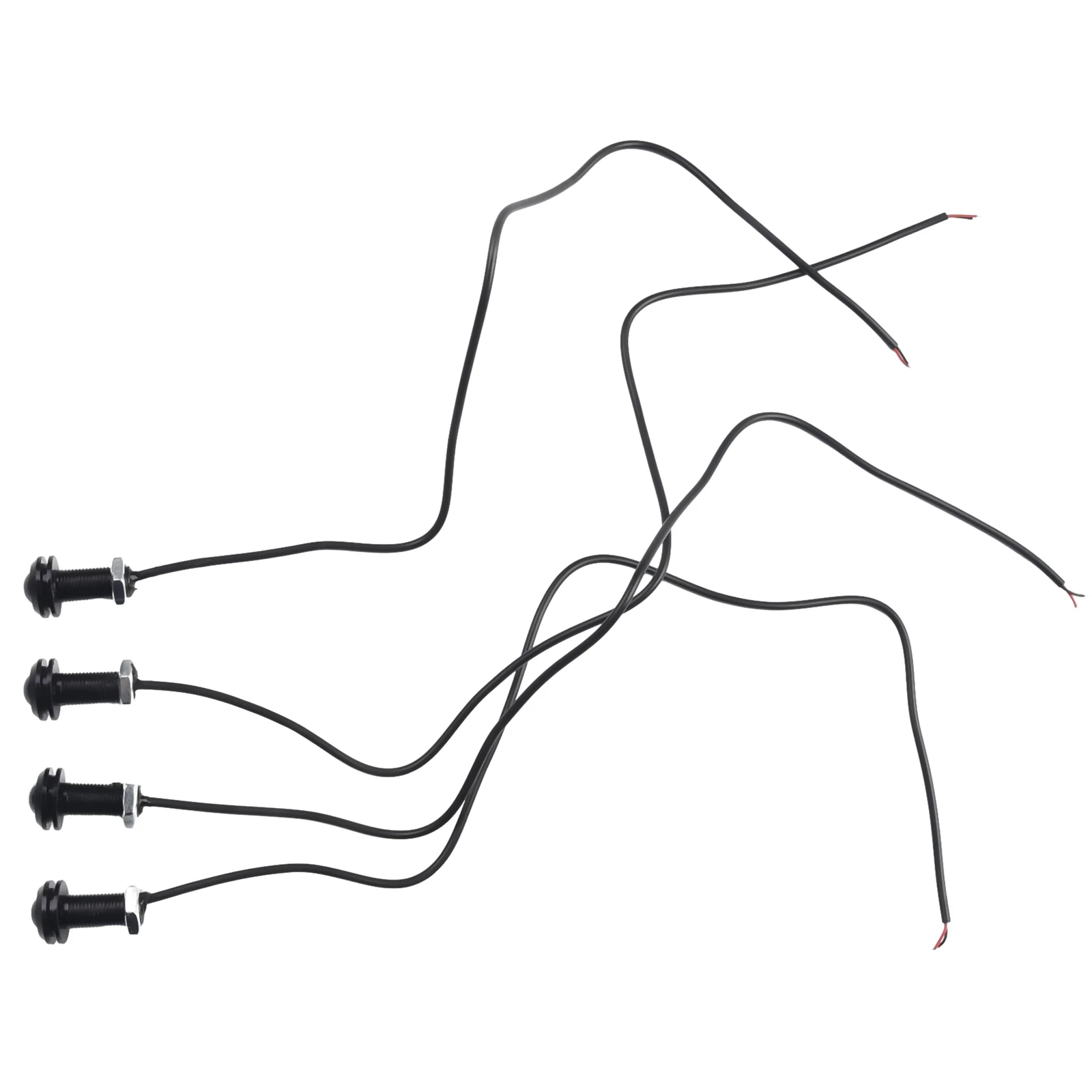 Rugged Aluminum Alloy Blue LED Boat Light Silver Waterproof Outrigger Spreader Transom Underwater High Brightness