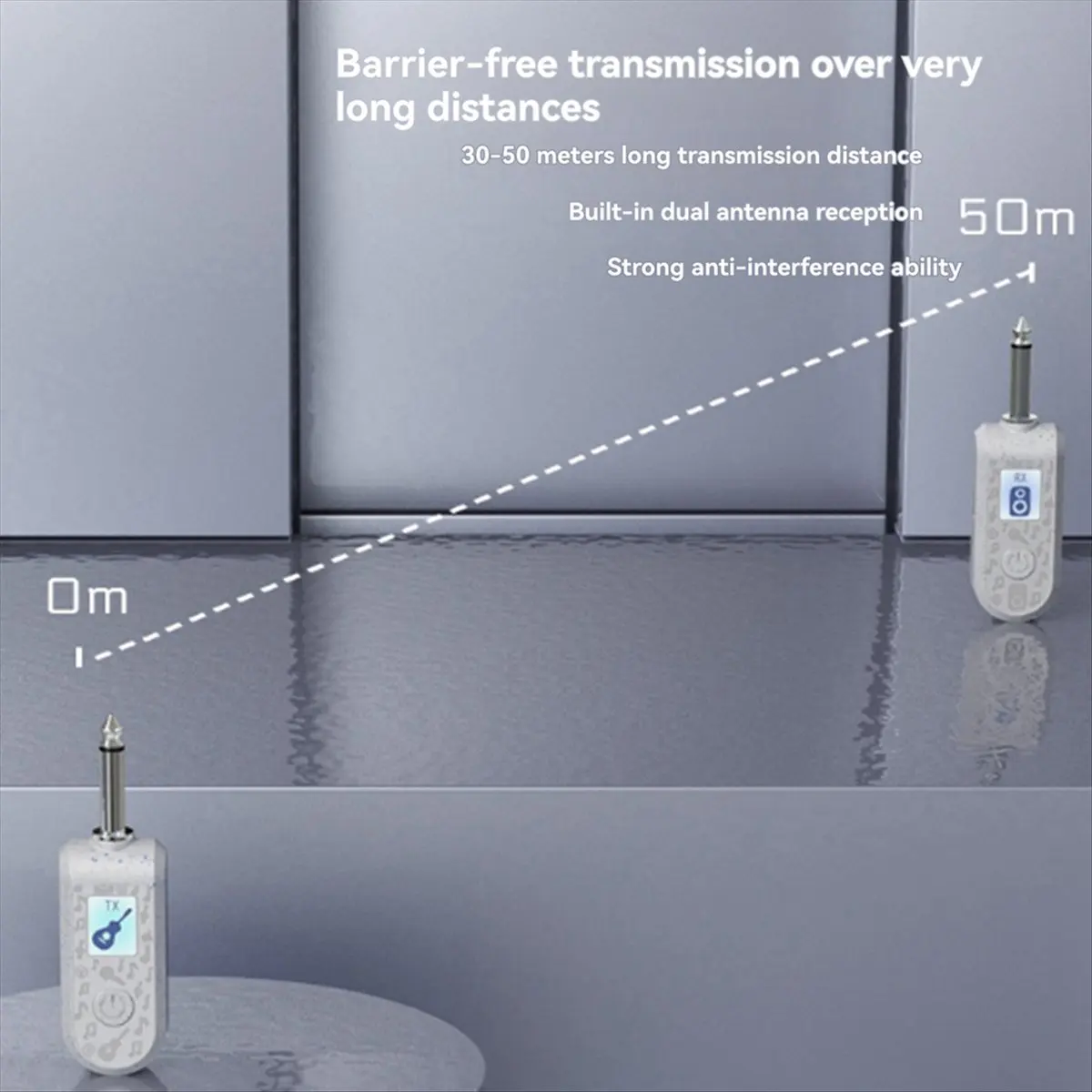 A23G 2.4G 무선 악기 픽업 기타 송신기 수신기 플러그 플레이 6.35mm 오디오 인터페이스 전기 악기 A