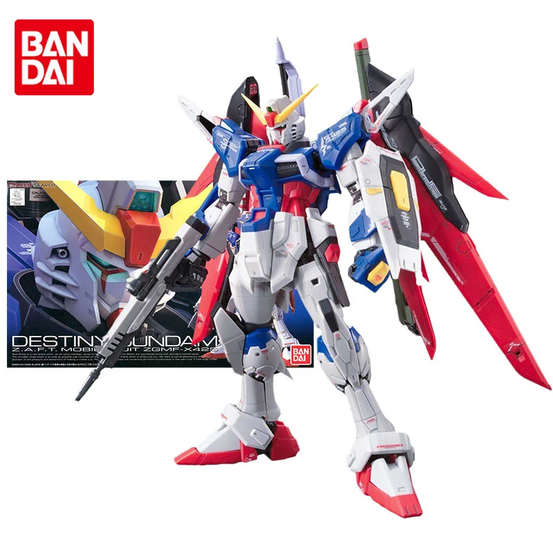 

Bandai Gundam Model Kit Anime Figure RG 11 1/144 ZGMF-X42S Destiny Gundam Genuine Gunpla Anime Action Figure Action Toy Figure