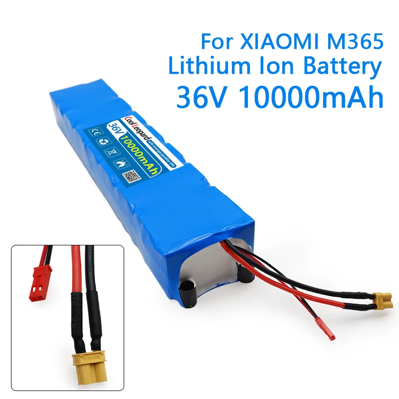 

New 18650 10S3P 36V 10Ah Li-ion Battery,With 20A BMS,For Xiaomi M365 Pro Electric Scooter Lithium Ion Battery Pack