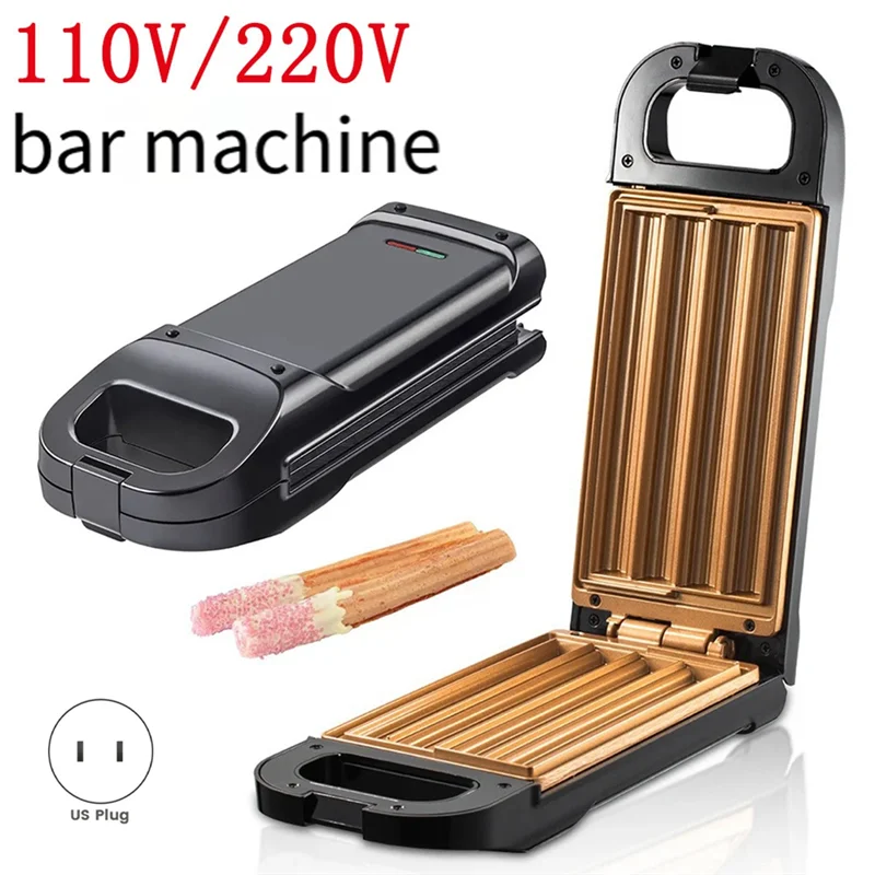 Fried Dough Stick Machine Household Double-Sided Heating Bread Machine Waffle Waffle Stick