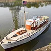 Yacht Northwest Wind MISTRAL Like A Real Electric Remote Control Boat Simulation Tugboat Finished Boat Model 1