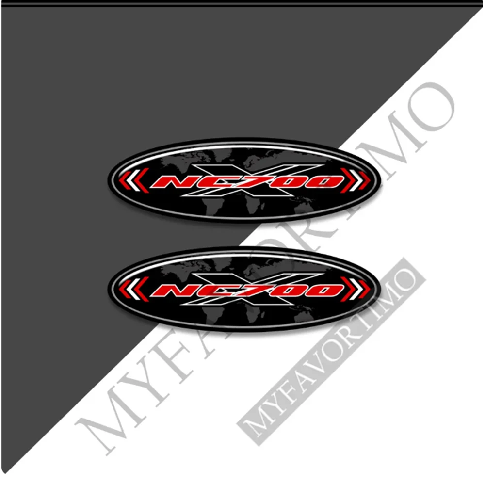 Motorcycle Stickers Decals Tank Pad Fuel Oil Kit Knee Protector Fairing Emblem Badge Logo Helmet For Honda NC700 NC700X