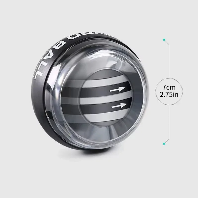 Gyroball Powerball Forearm Exerciser Muscle Fitness Equipment Gyroscope Power Ball Gyro Wrist Booster Trainer Hand Exercise
