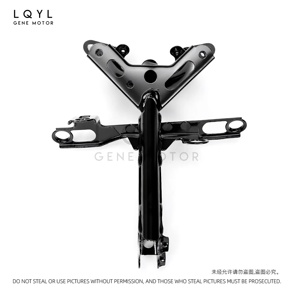 혼다 CBR954RR CBR900RR 2002-2003 CBR 954RR 900RR 2003 2004 용 오토바이 블랙 어퍼 헤드라이트 스테이 페어링 브래킷