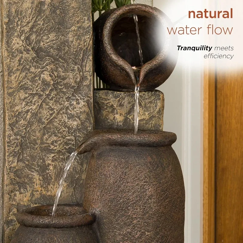 Indoor Outdoor Pottery Fountain image 4