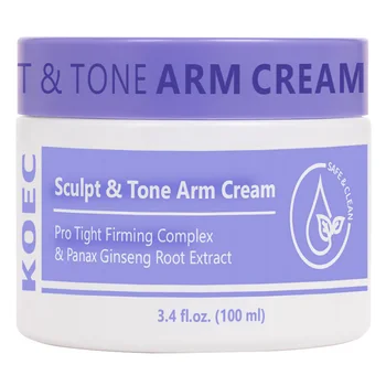 Crema per braccia viola da 100 ml per scolpire e tono Crema per braccia sollevare e rassoda Idratazione profonda Rafforzamento Levigante Pelle sciolta al braccio 1