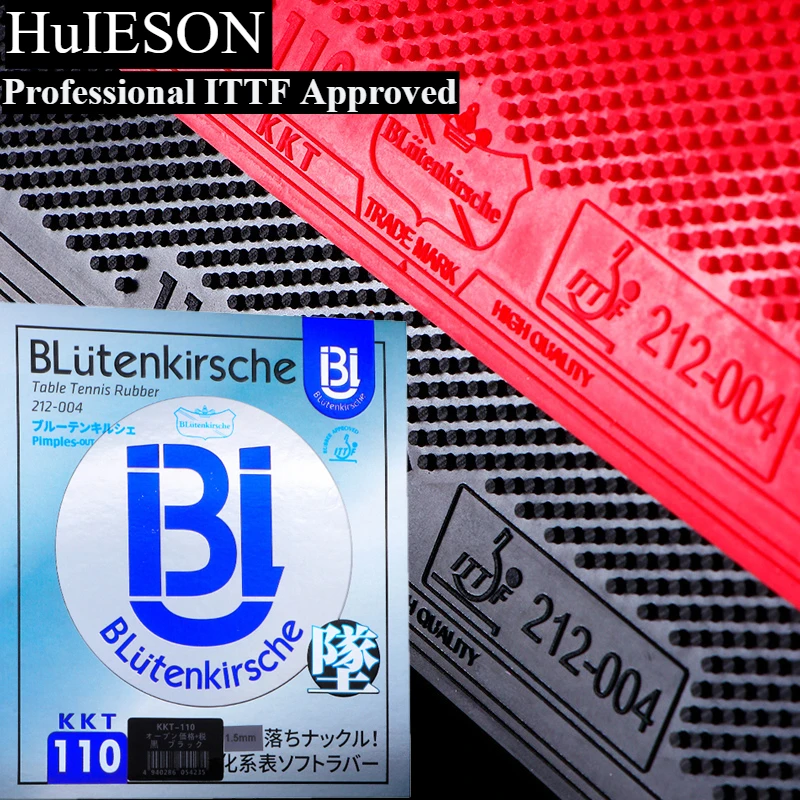 Table Tennis Pimples Out-110 Arc & Loop Ping Pong Rubber For Professional ITTF Approved