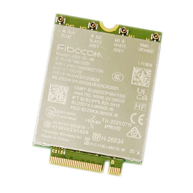 Módulo para Lenovo Thinkpad T14 T14s L14 L15 P14s P15v X13 Yoga Gen3 x1 Nano Gen2 T16 P16s Gen1 5w10v25828 - Imagem 2