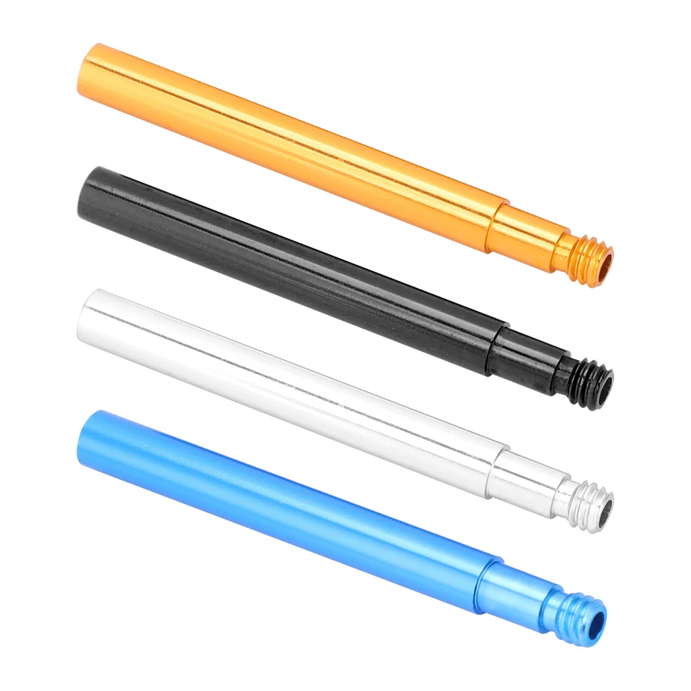 Bicycle Valve Extender 2Pcs 60mm Valve Extender Inner Tyre Valves Extension Wheel Aluminium Valve Extender