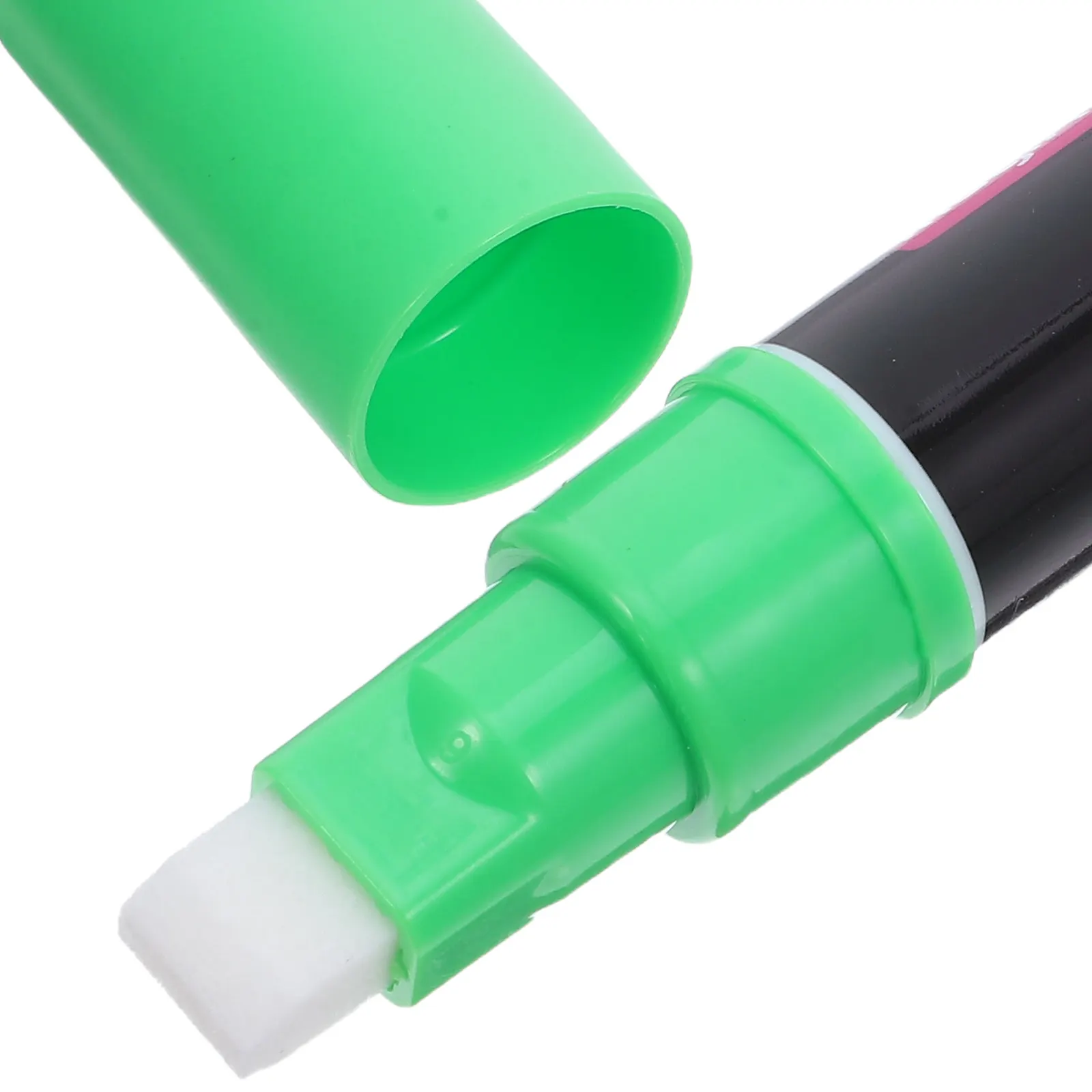 8Pcs 칠판 마커 지울 수 있는 액체 분필 펜 편안한 그립 두꺼운 팁 생생한 색상 칠판용 닦아낼 수 있는 마커