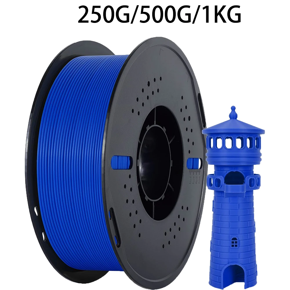 250g 500g 1Kg 3D 프린터 필라멘트 PLA 다크 블루 1.75mm 3D 프린터..