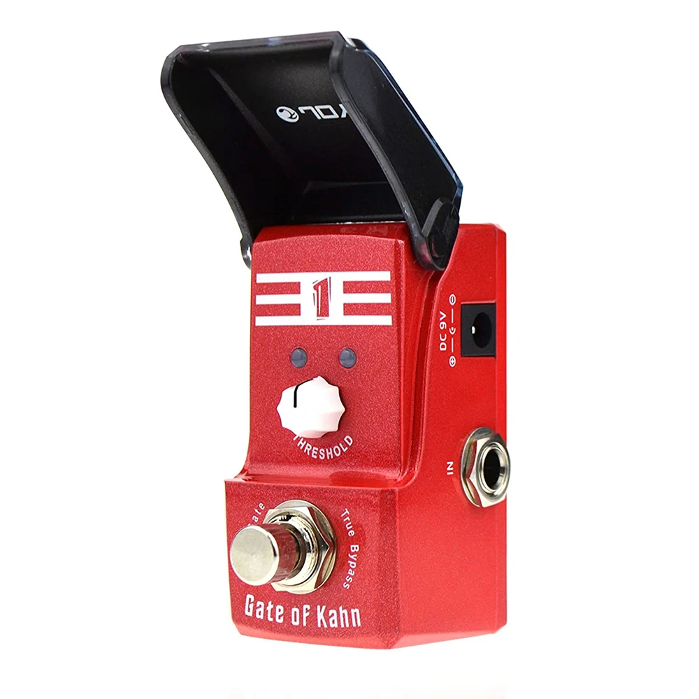 

JOYO JF-324 Guitar Mini Effect Pedal Gate of Kahn Guitar Pedals Noise Gate Electric Bass with Knob Guard Reduce Extra Noise