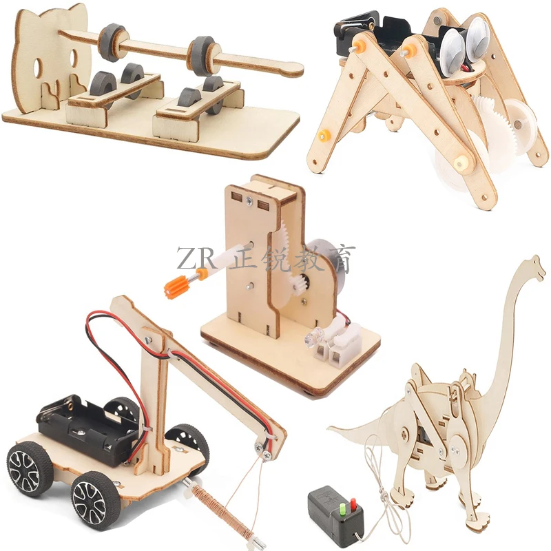 5 Sets STEM Toys for Kids DIY Science Toy Educational Scientific