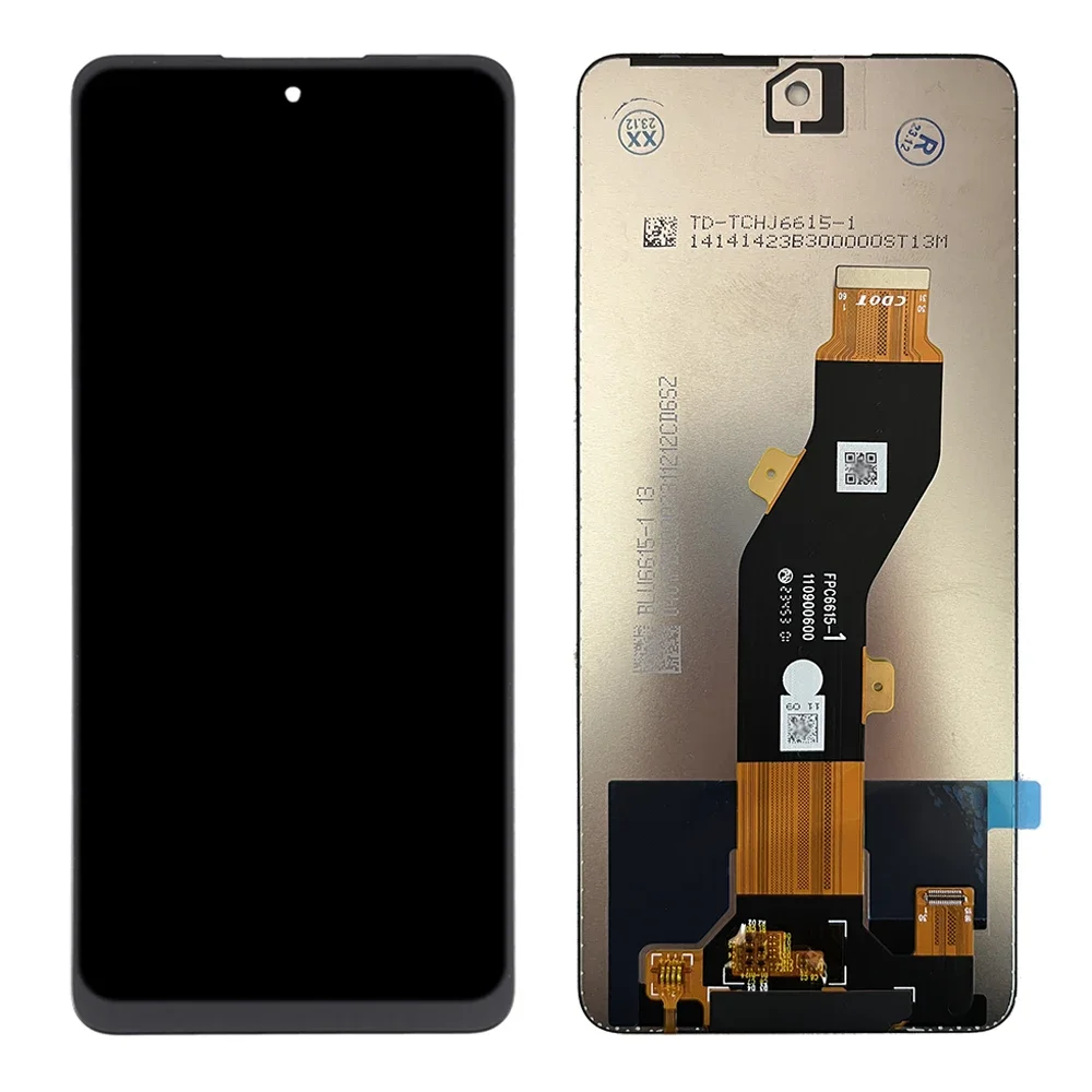 6.6 ''Voor Tecno Spark 20c Bg7n Lcd-Scherm Touchscreen Vervanging Digitizer Assemblage