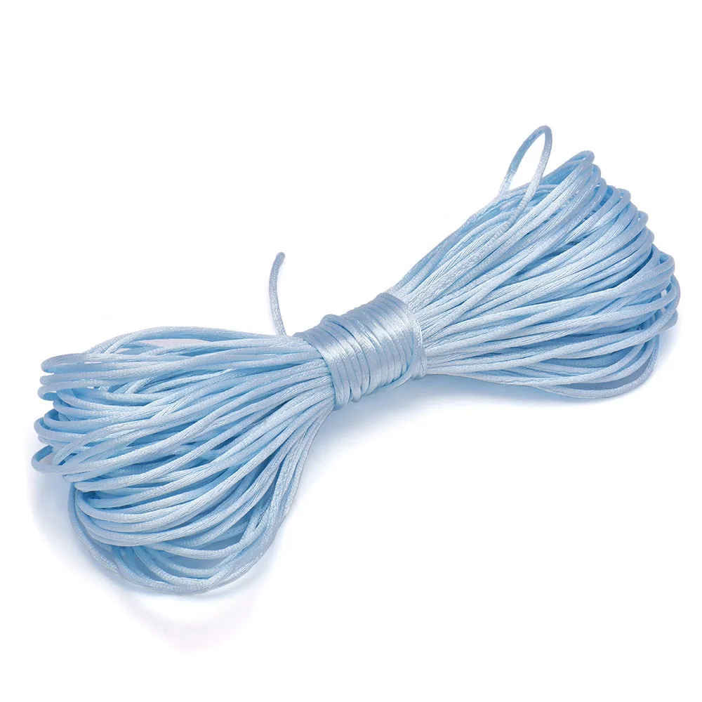Luxurious 20M Nylon Satin Beaded Rope