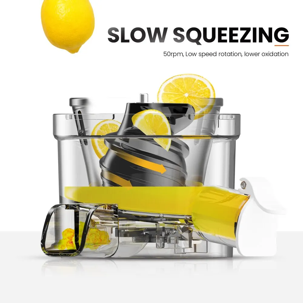 Fruit Juicer Juice Blender Maker Portable Electric MIUI Mini Slow Juicer