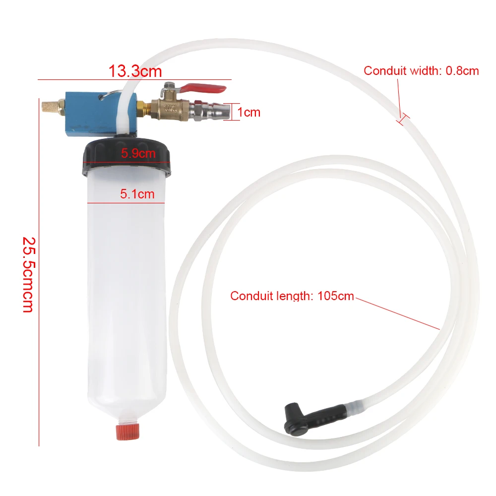 Car Brake Fluid Oil Change Tool Car Accessorie Hydraulic Clutch Universal Oil Pump Bleeder Empty Exchange Drain Kit