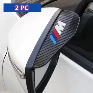 2Pcs Rearview mirror carbon fiber waterproof passport For BMW M X1 X2 X3 X4 X5 1 2 3 4 5 6 Series F10 F30 F01 F25 F15 E87 E90