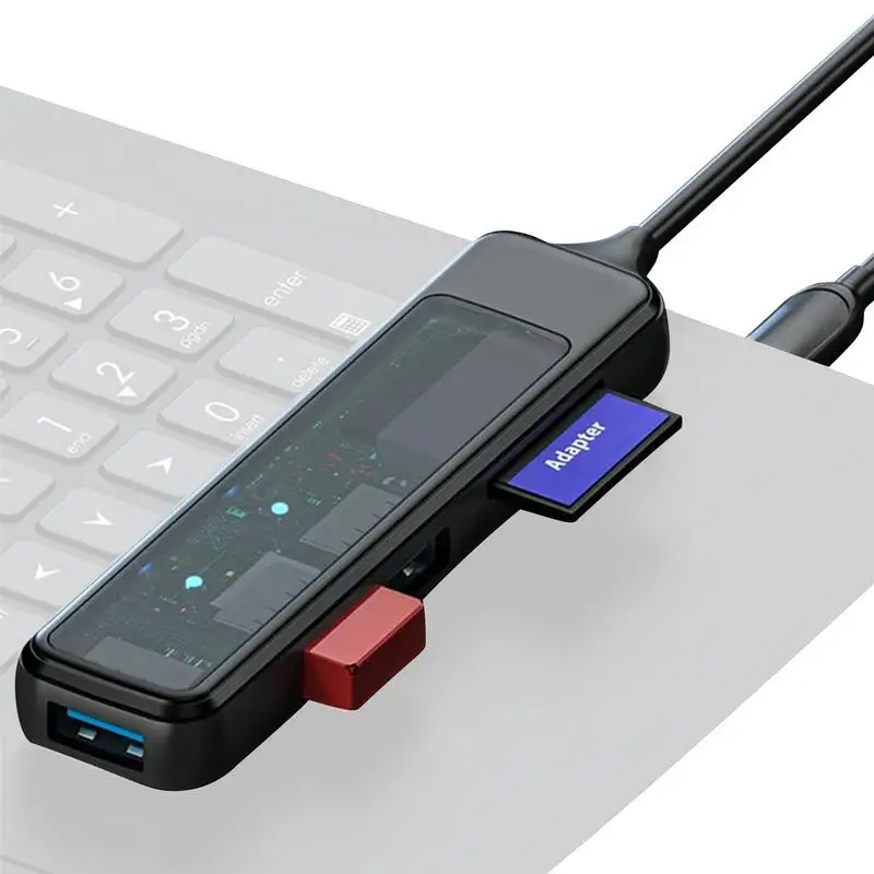 

USB 3.0 Hub 5-Port USB Hub USB Splitter USB Expander Ultra-Slim Multiport USB 3.0 Hub Adapter For Camera Printer Mouse Laptop