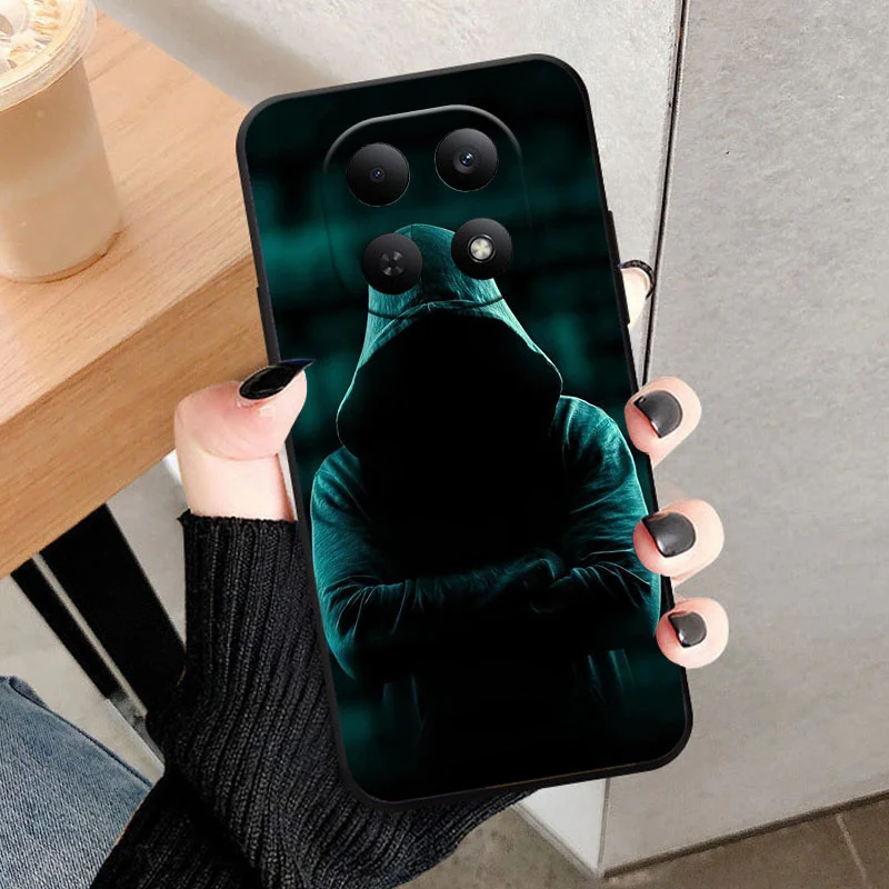 Shockproof Soft Silicone Phone Case with Camera Lens Protector