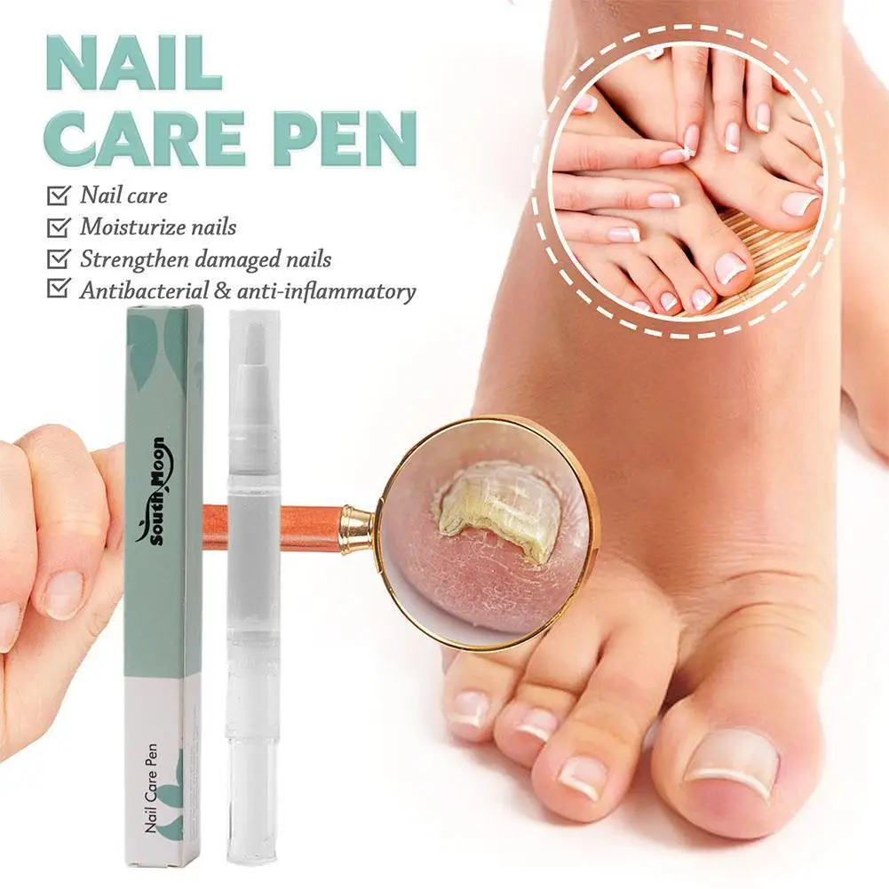 Anti-Fungal Nail Pen Dispel Leuconychia Liquid Remove Repair Pen Fungus Onychomycosis Care Serum Care Tools Repair Nail Toe V1Q5
